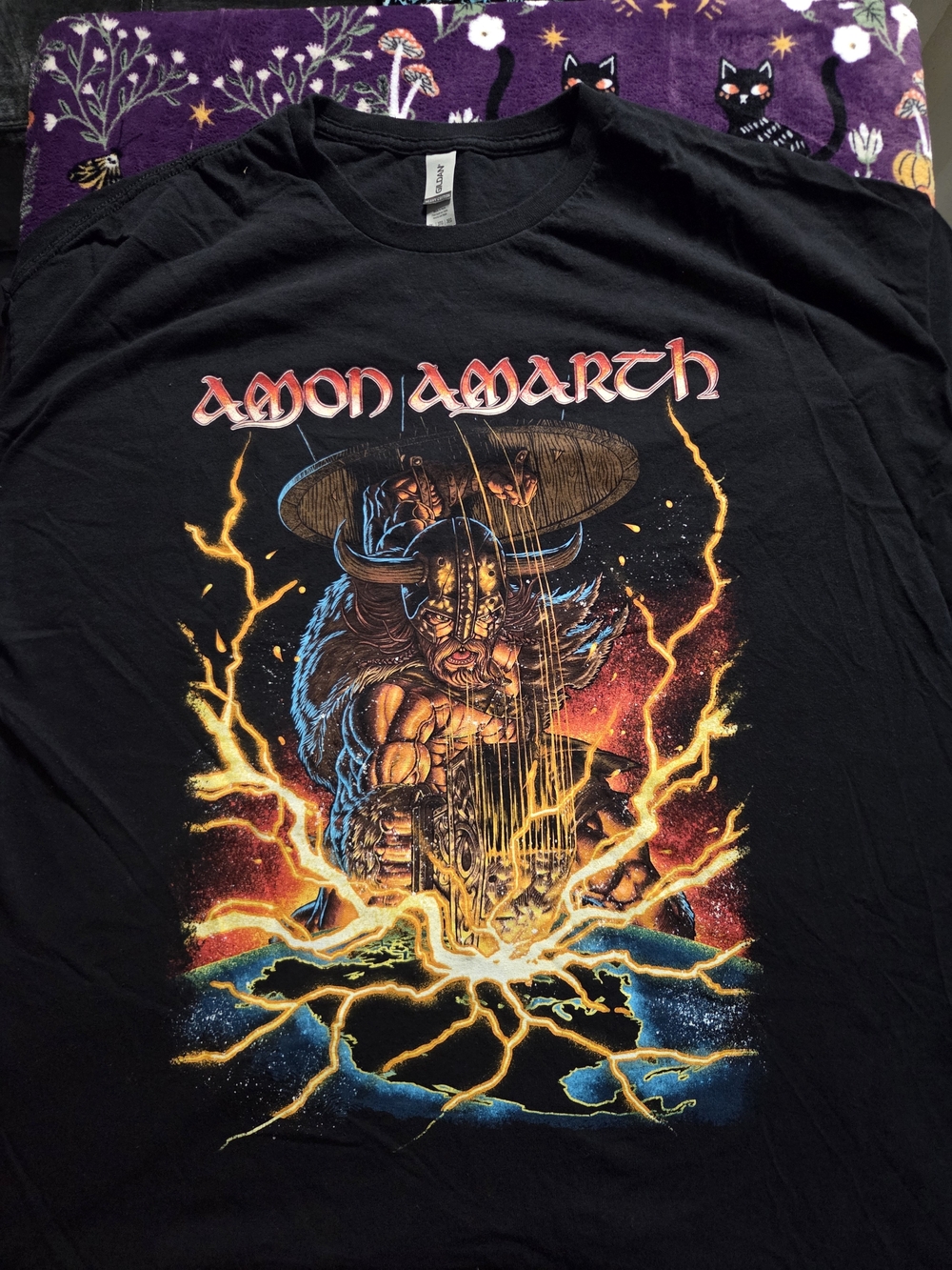 Amon Amarth Viking 2024 Metal Crusher All Tour 3xl band tee shirt
